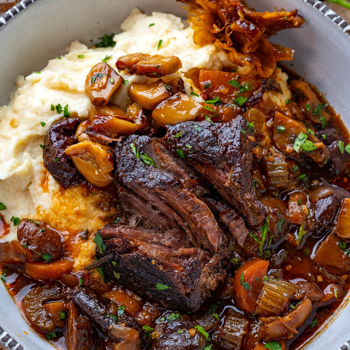 French Style Braised Short Ribs