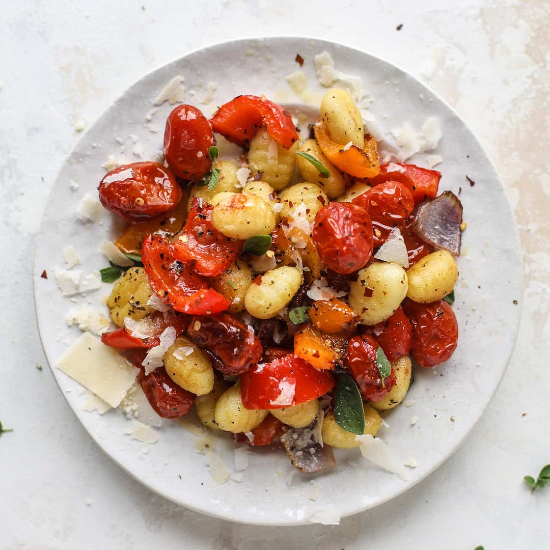 Sheet Pan Gnocchi and Vegetables