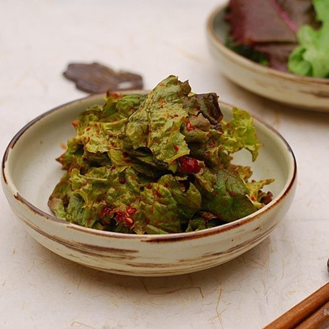 상추겉절이 만드는 법