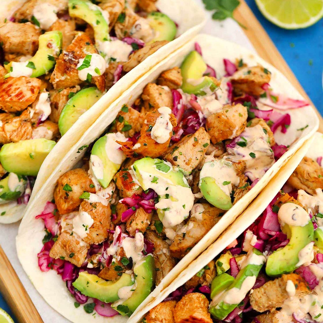 Chipotle Chicken Tacos