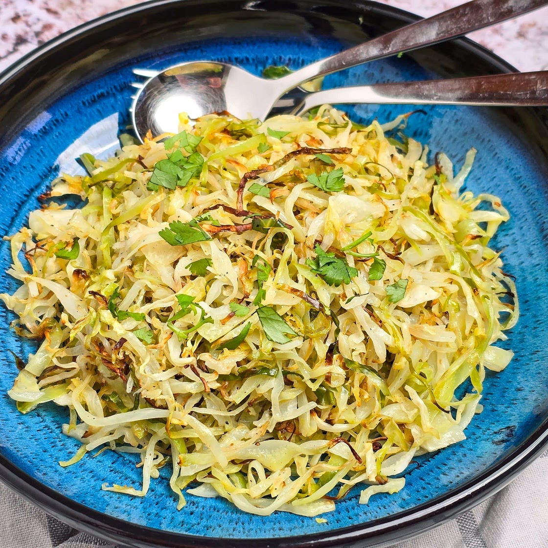 Oven Roasted Cabbage