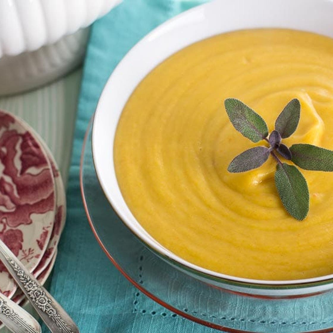 Vegan No FODMAP Root Vegetable Soup