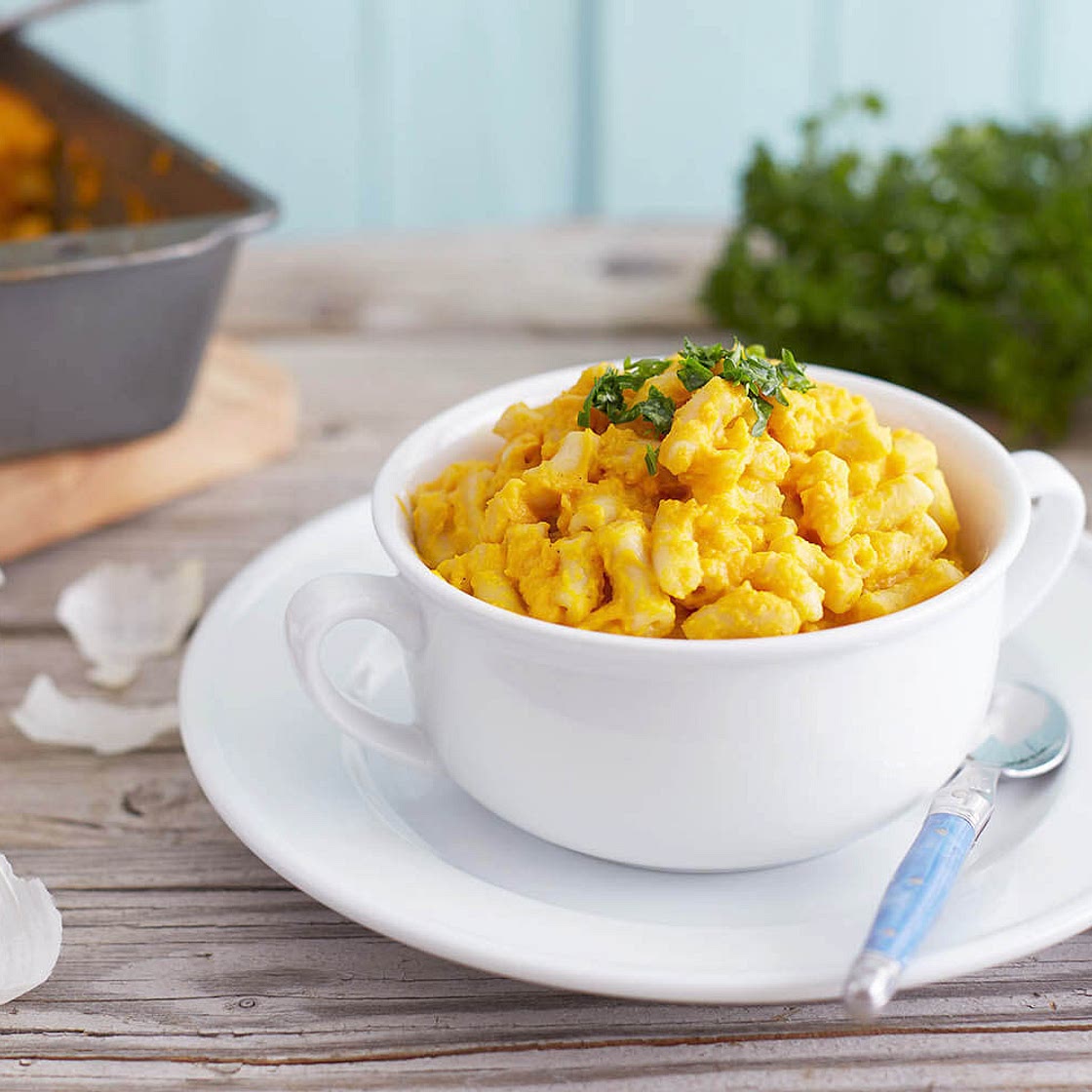 Sweet Potato Mac and Cheese