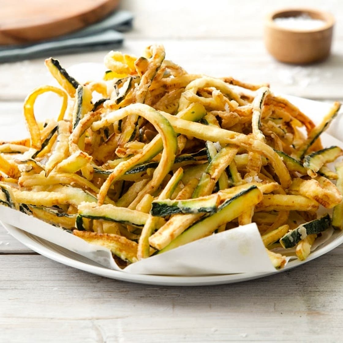 Zucchine fritte alla romana