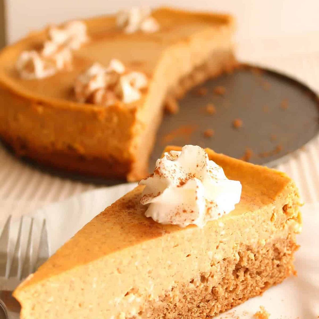 Pumpkin Spice Cheesecake Recipe