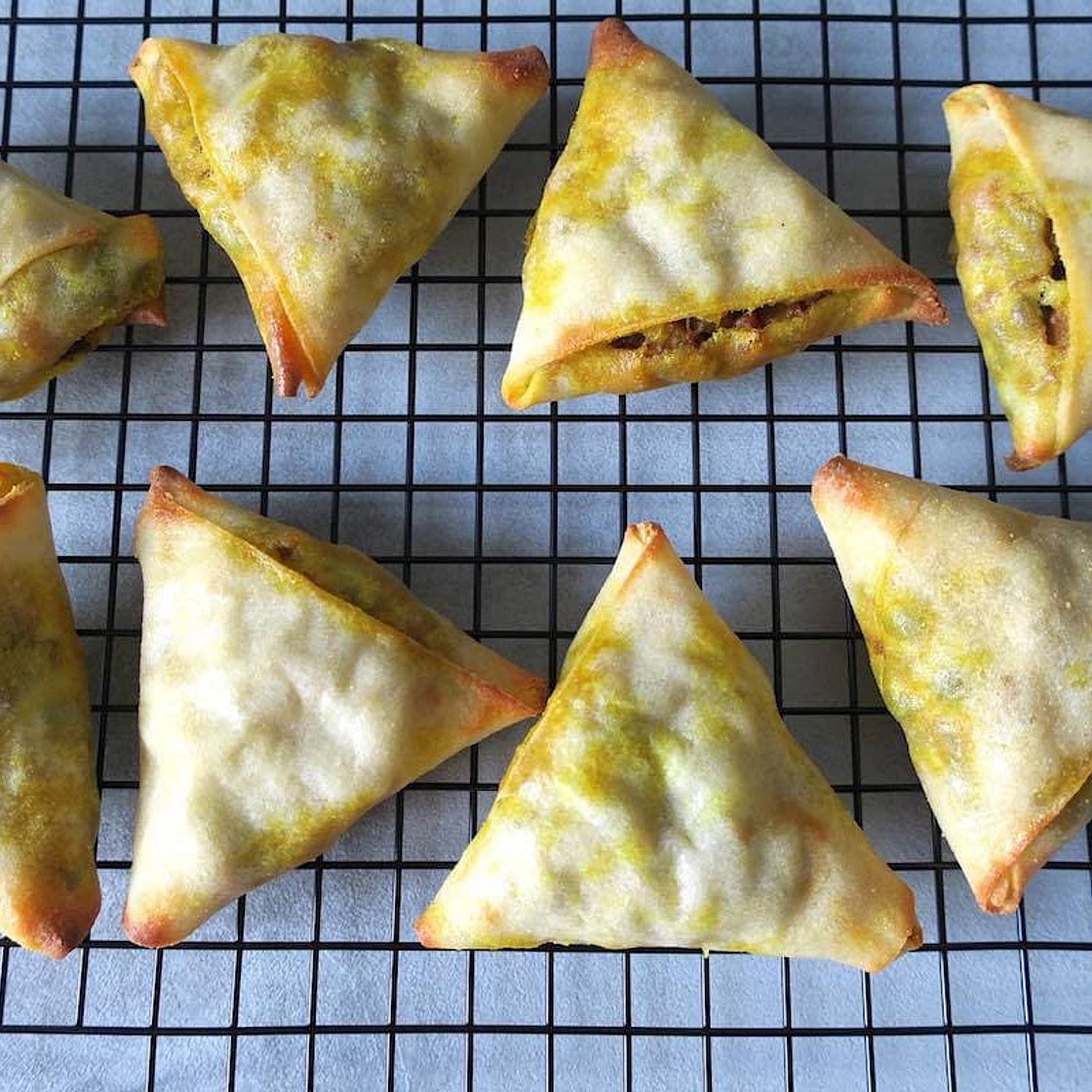 Keto Vegetable Samosas