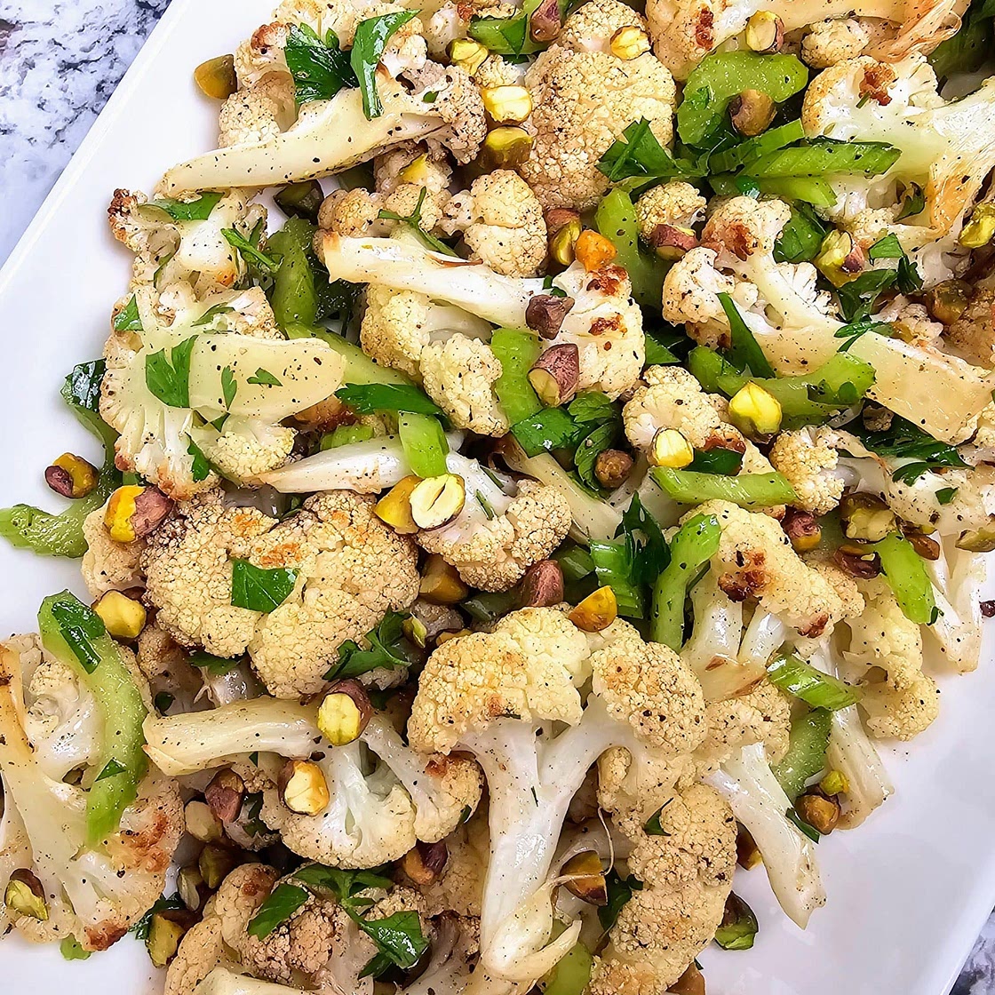 Roasted Cauliflower Salad