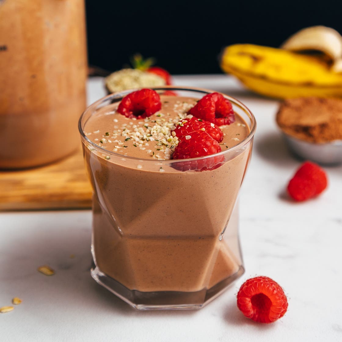 Chocolate Protein Shake (Protein Powder-Free!)