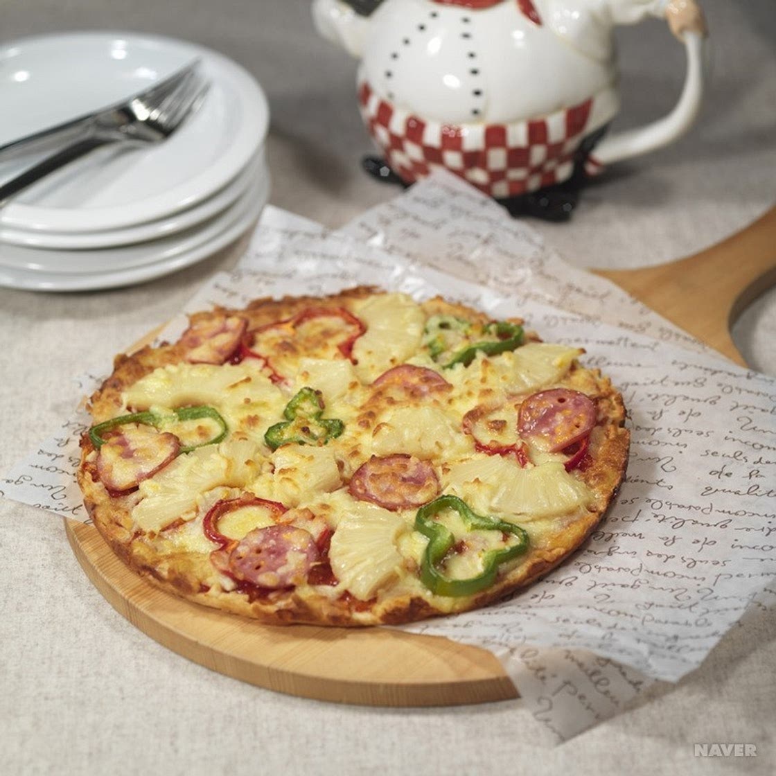 하와이안 피자 만드는 법