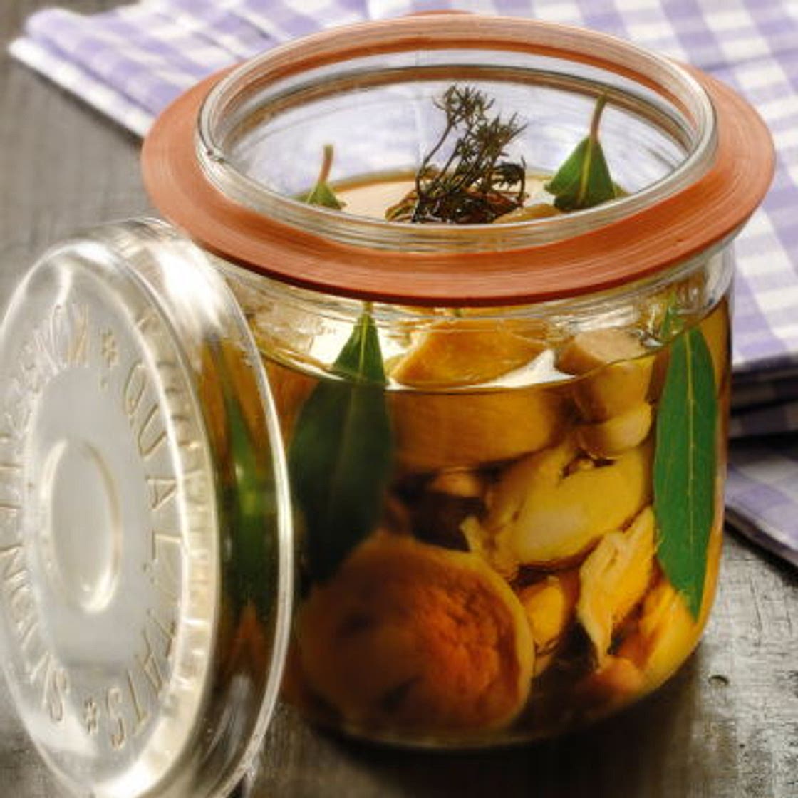 Champignons en conserve