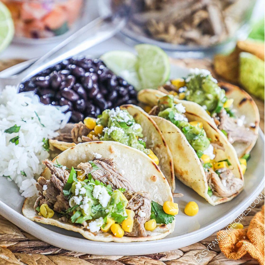 Pork Carnitas Street Tacos