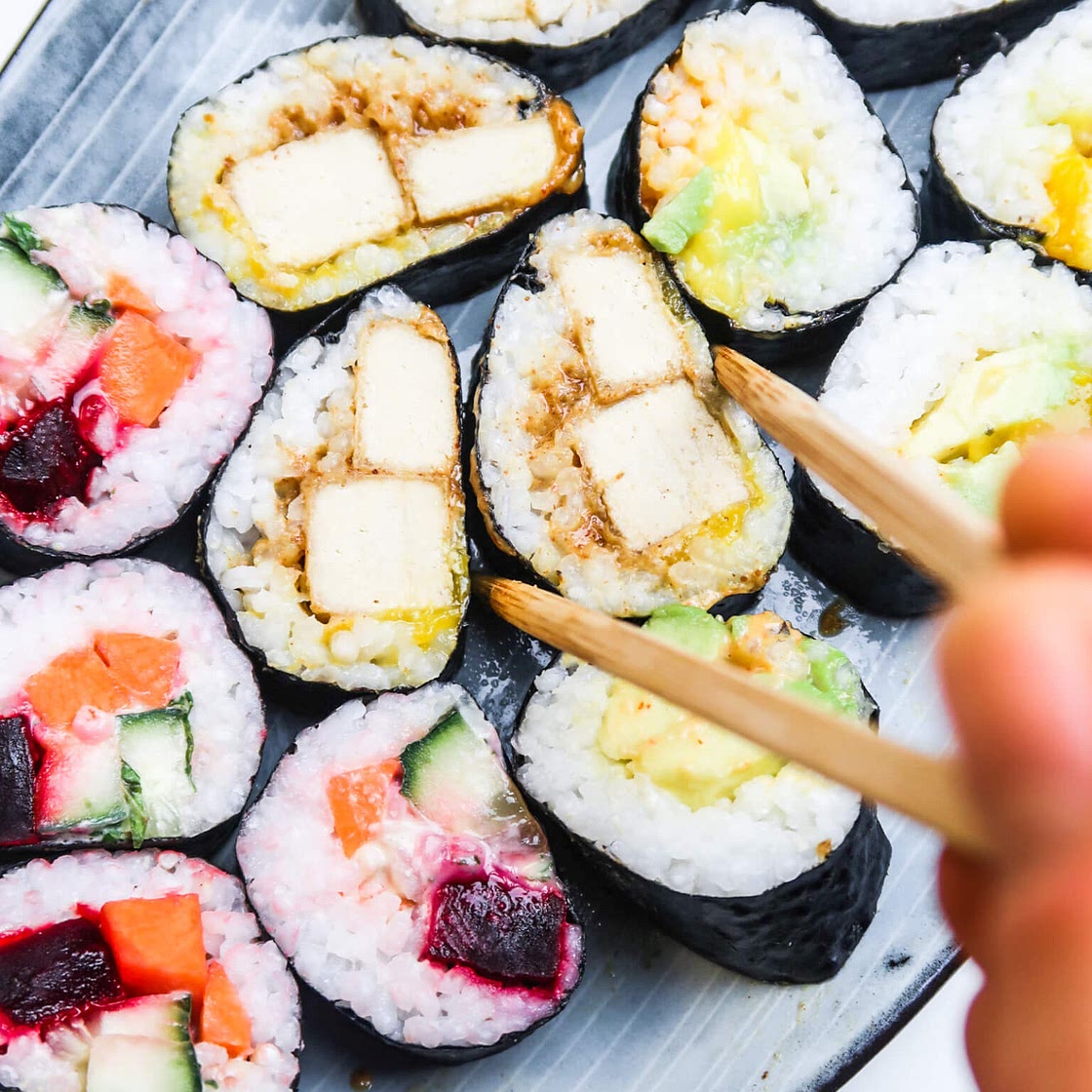 vegan sushi