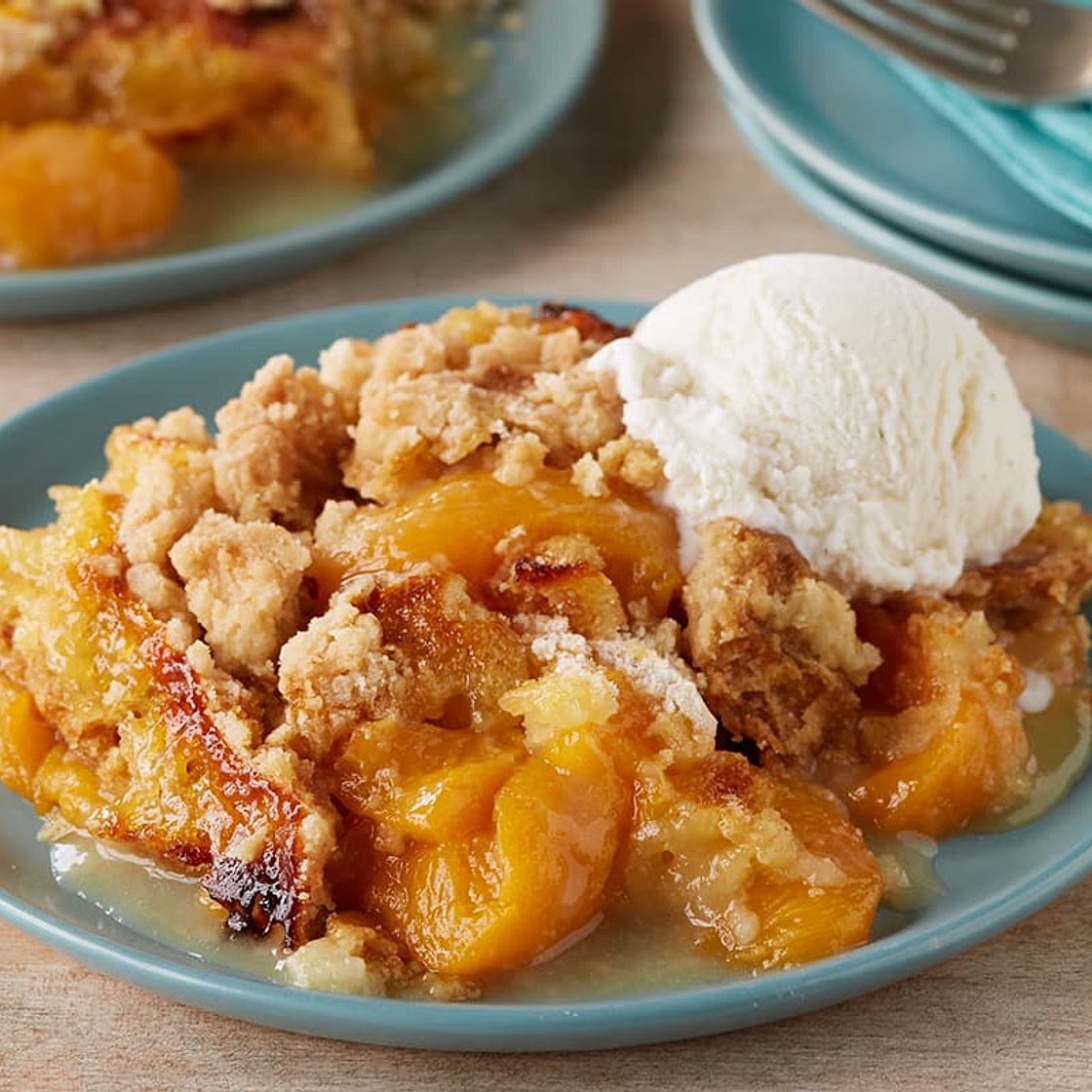 Peach Cobbler Dump Cake