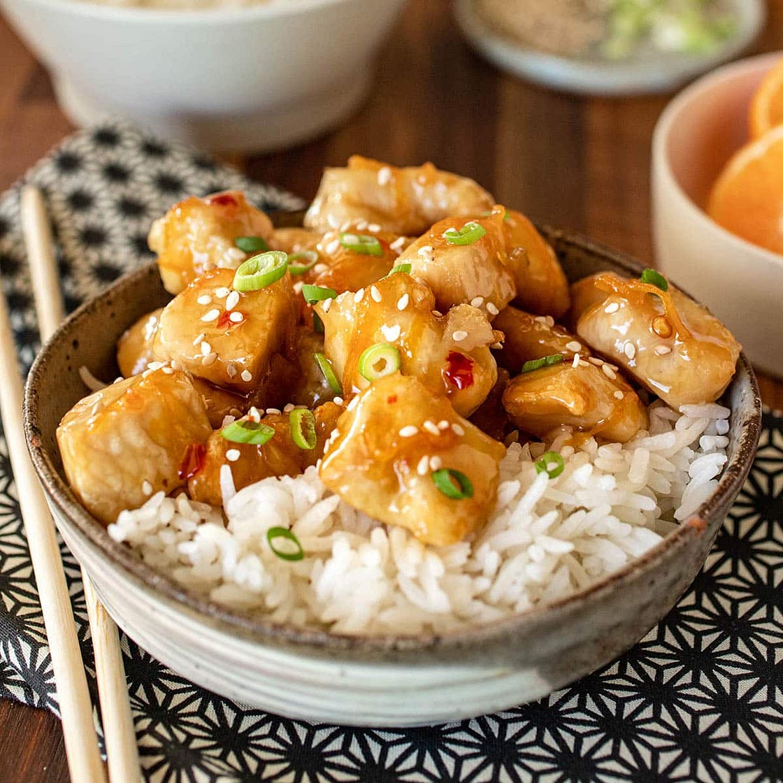 Air Fryer Orange Chicken Recipe