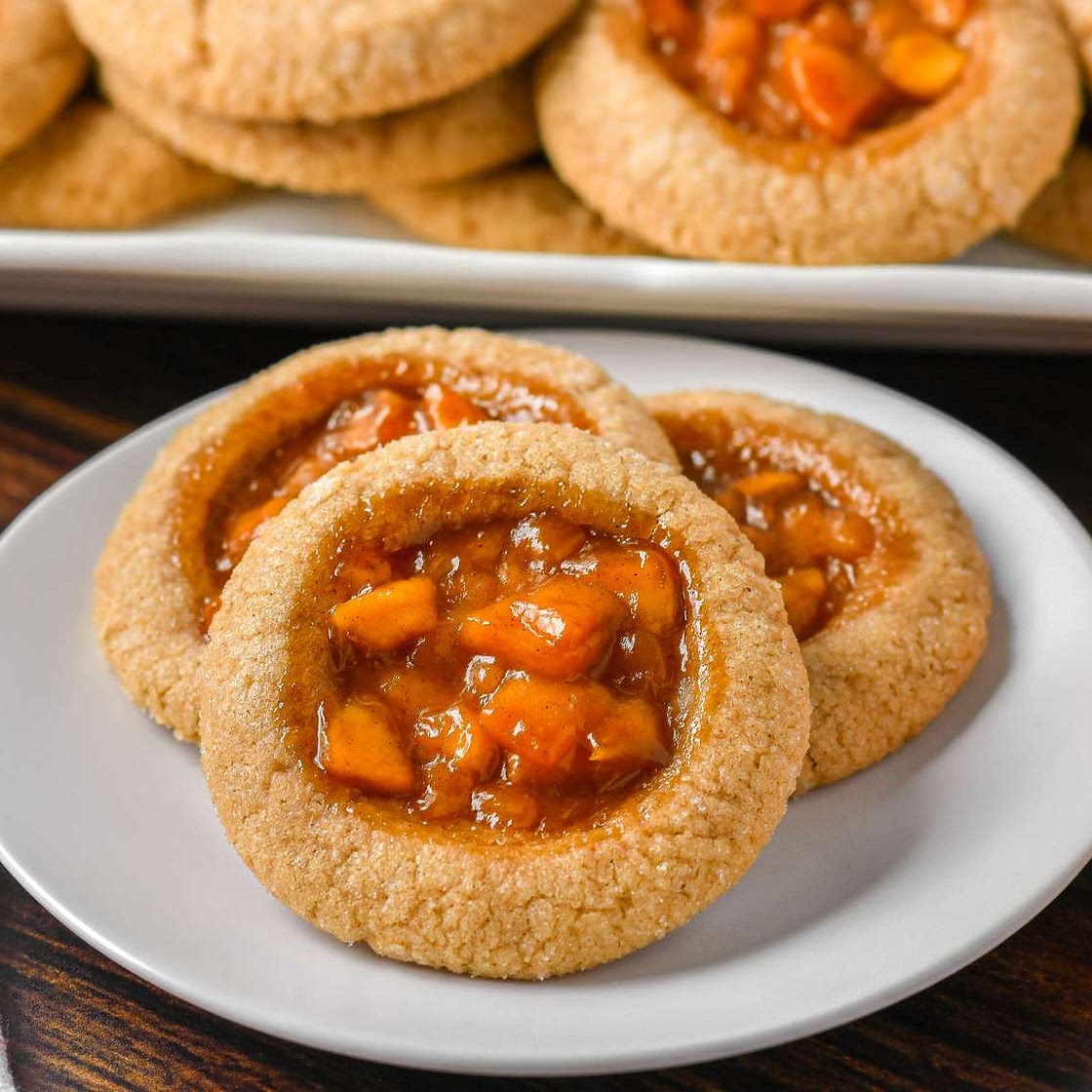 Peach Cobbler Cookies