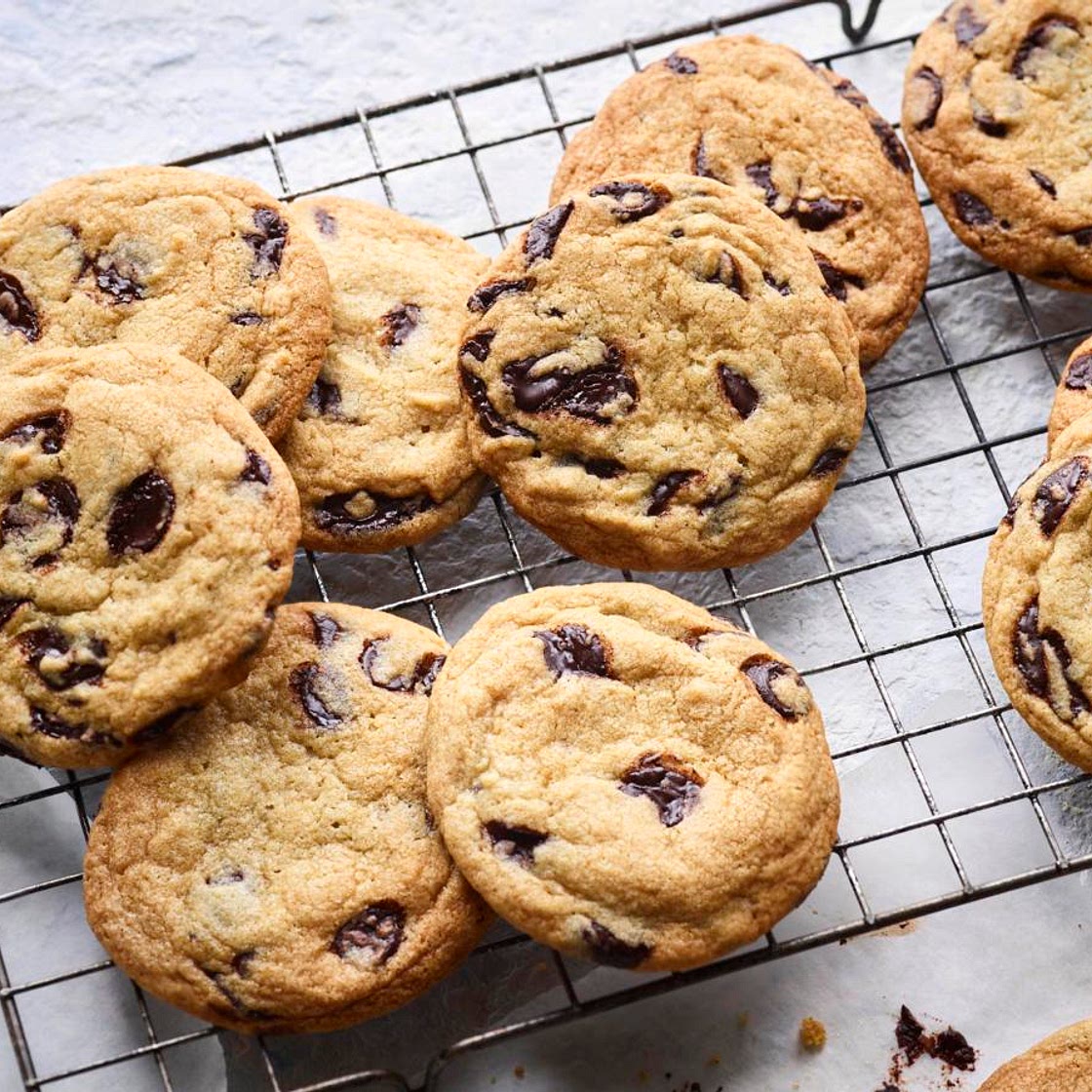 Vegan chocolate chip cookies