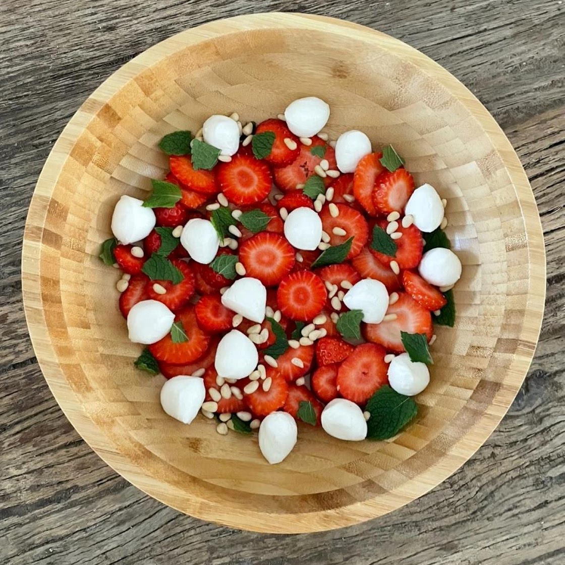 Strawberry Caprese Salad