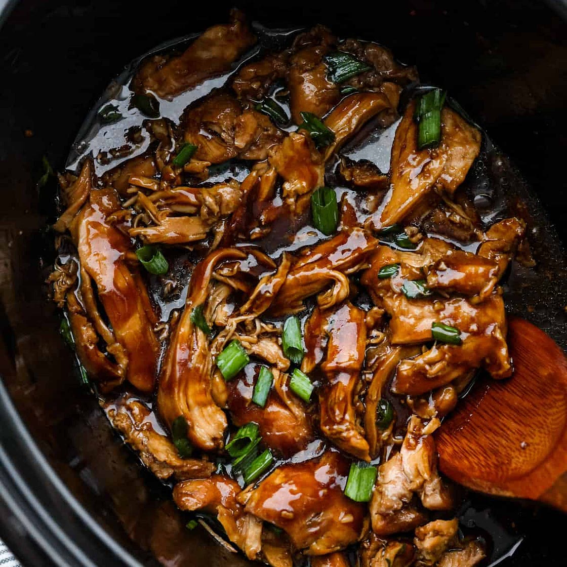 Crockpot Bourbon Chicken