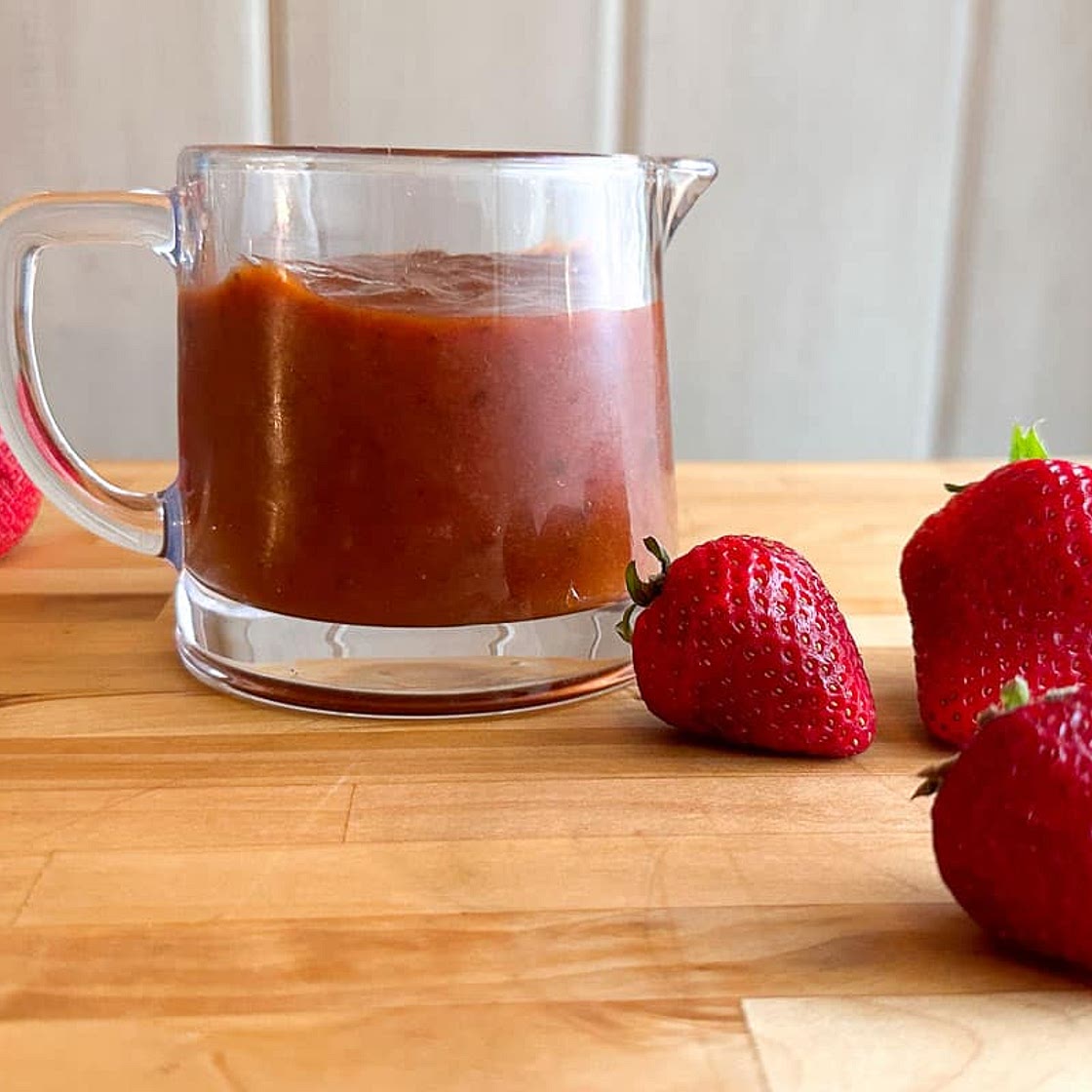 Low FODMAP Strawberry Chipotle BBQ Sauce