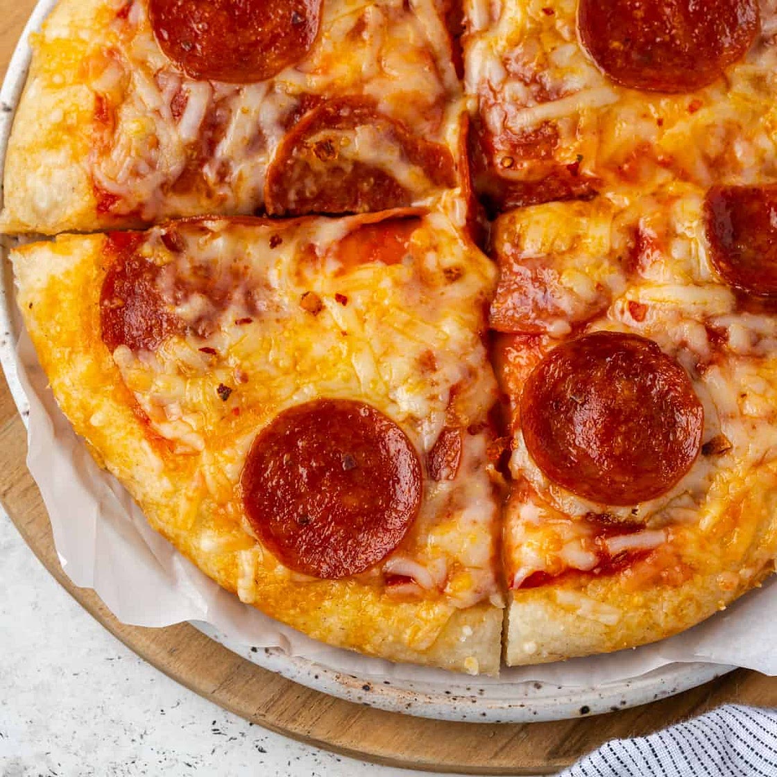 Gluten Free Personal Pan Pizza