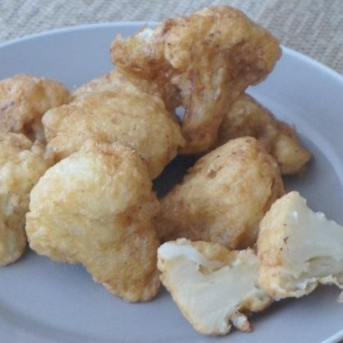 Receta de Fritos de coliflor