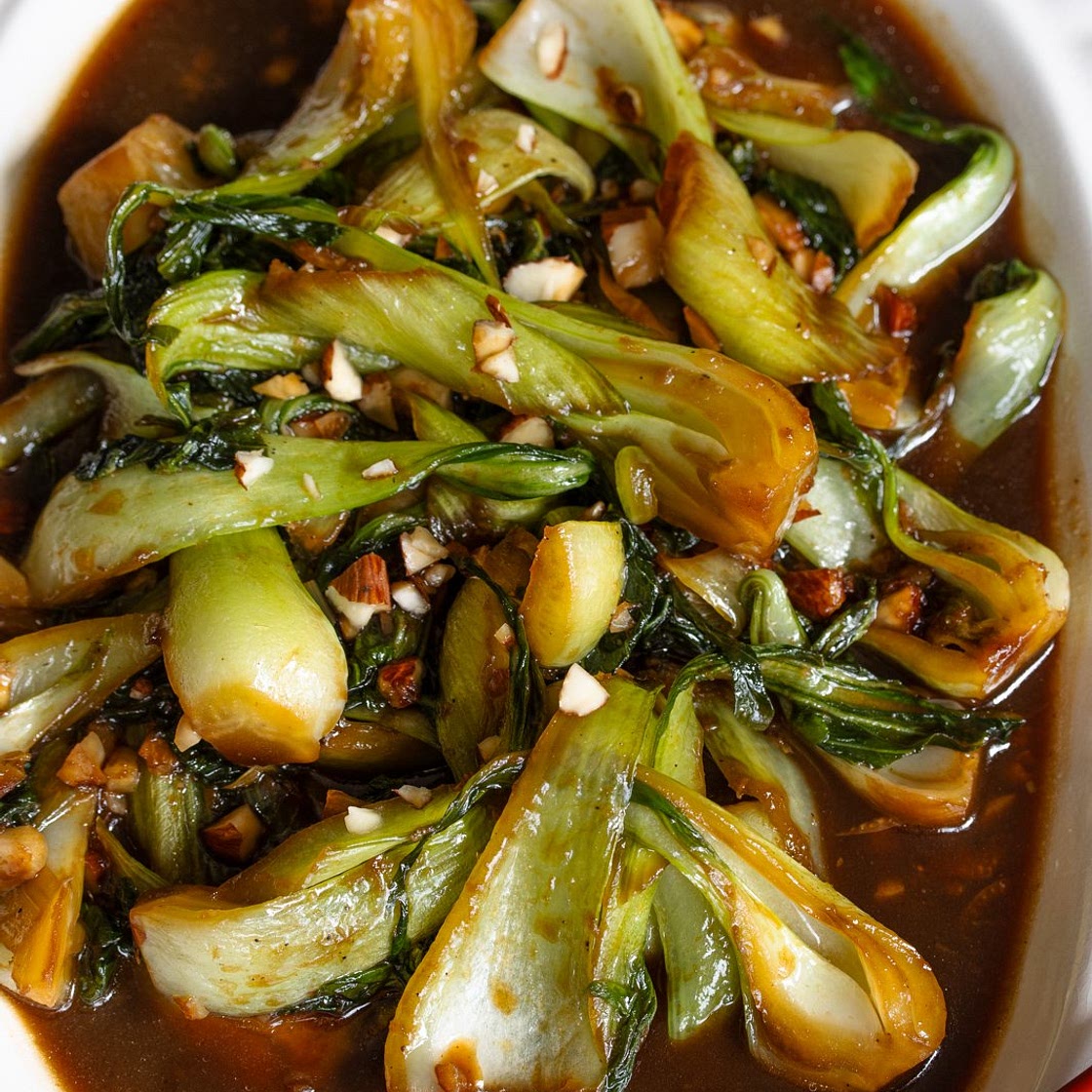 Steamed Bok Choy