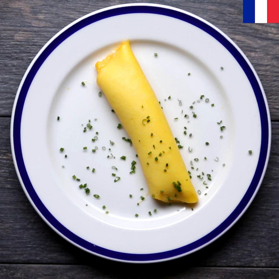 French Omelette Recipe by Tasty