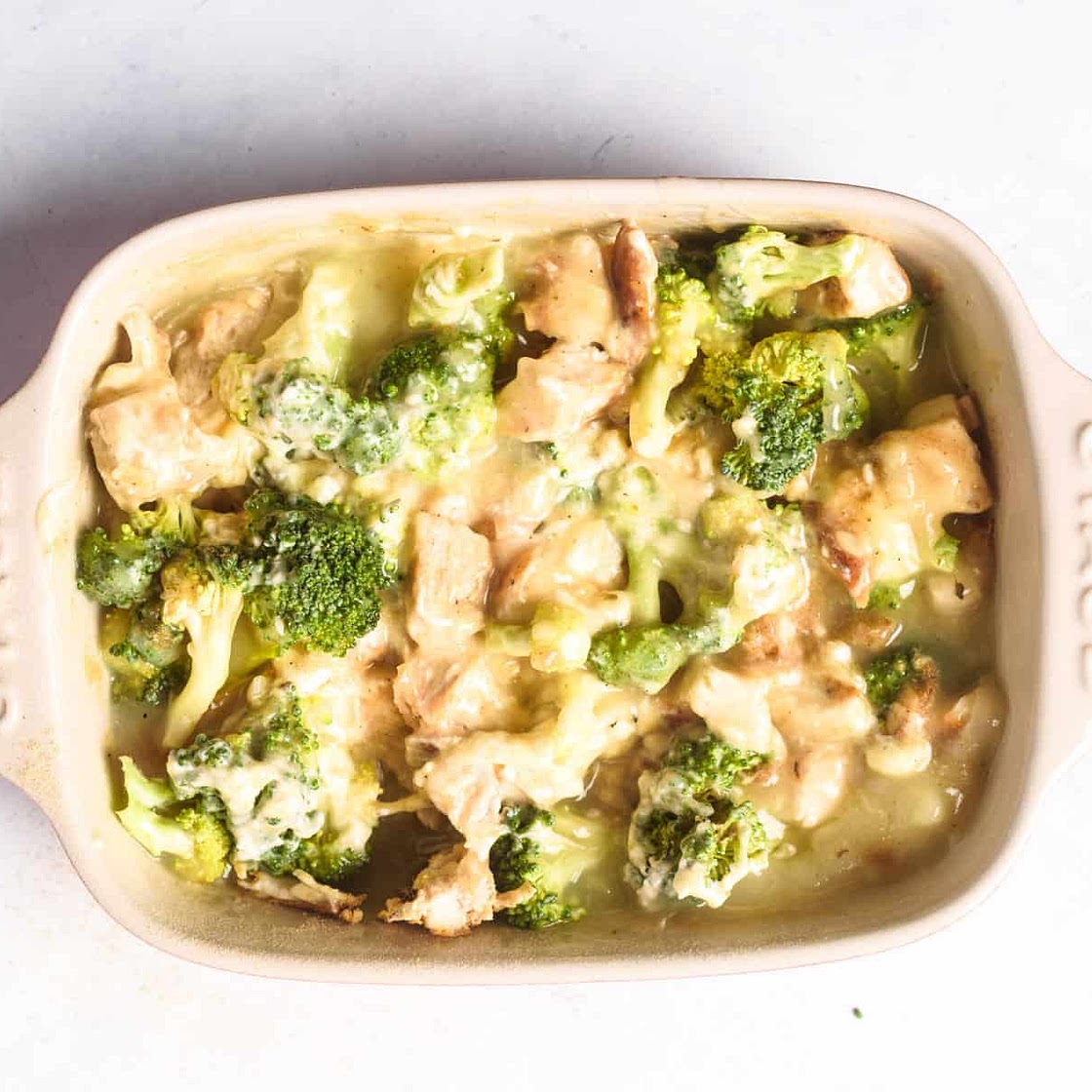 Single Serving Chicken Divan Casserole