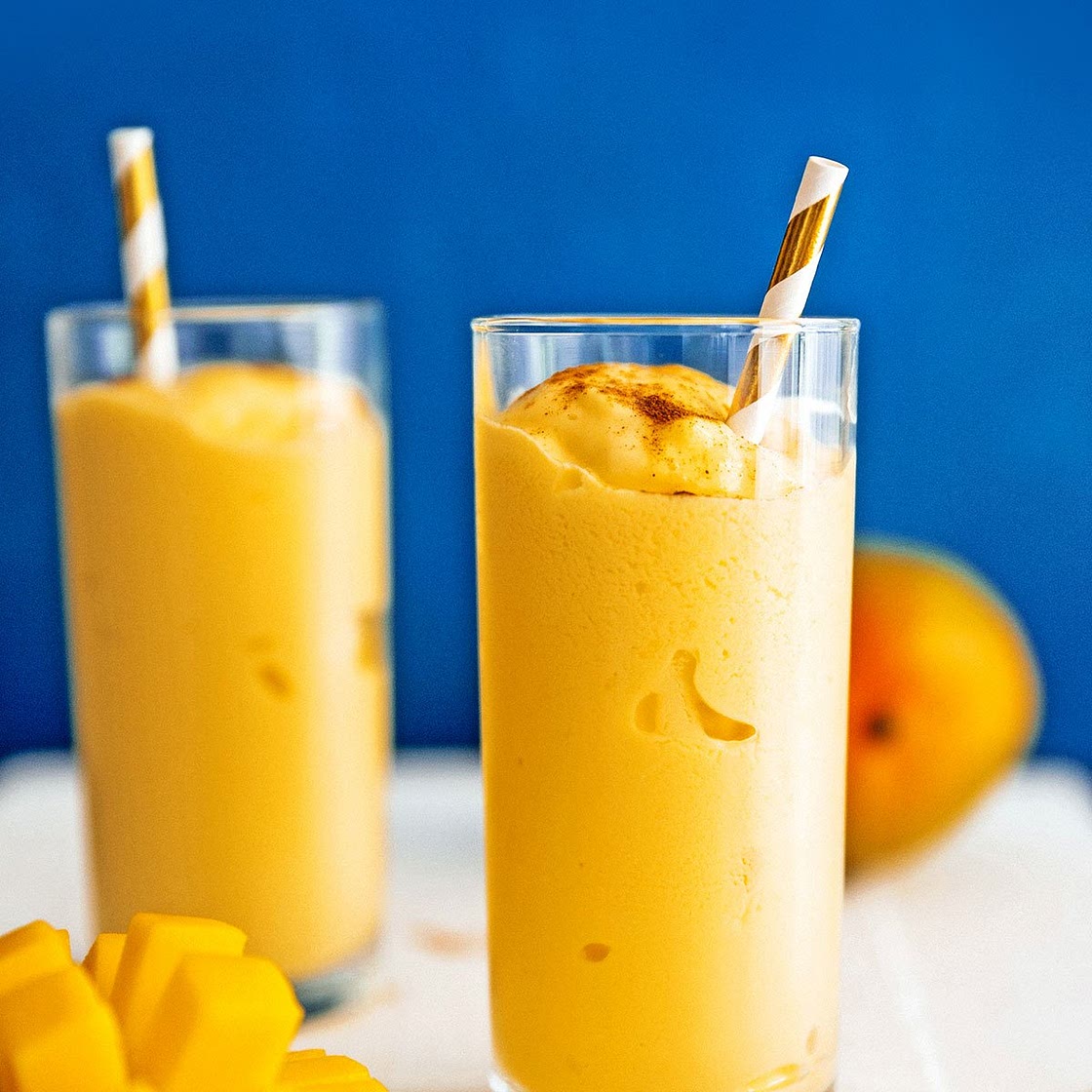 How To Make A Mango Lassi (4 Ingredients)