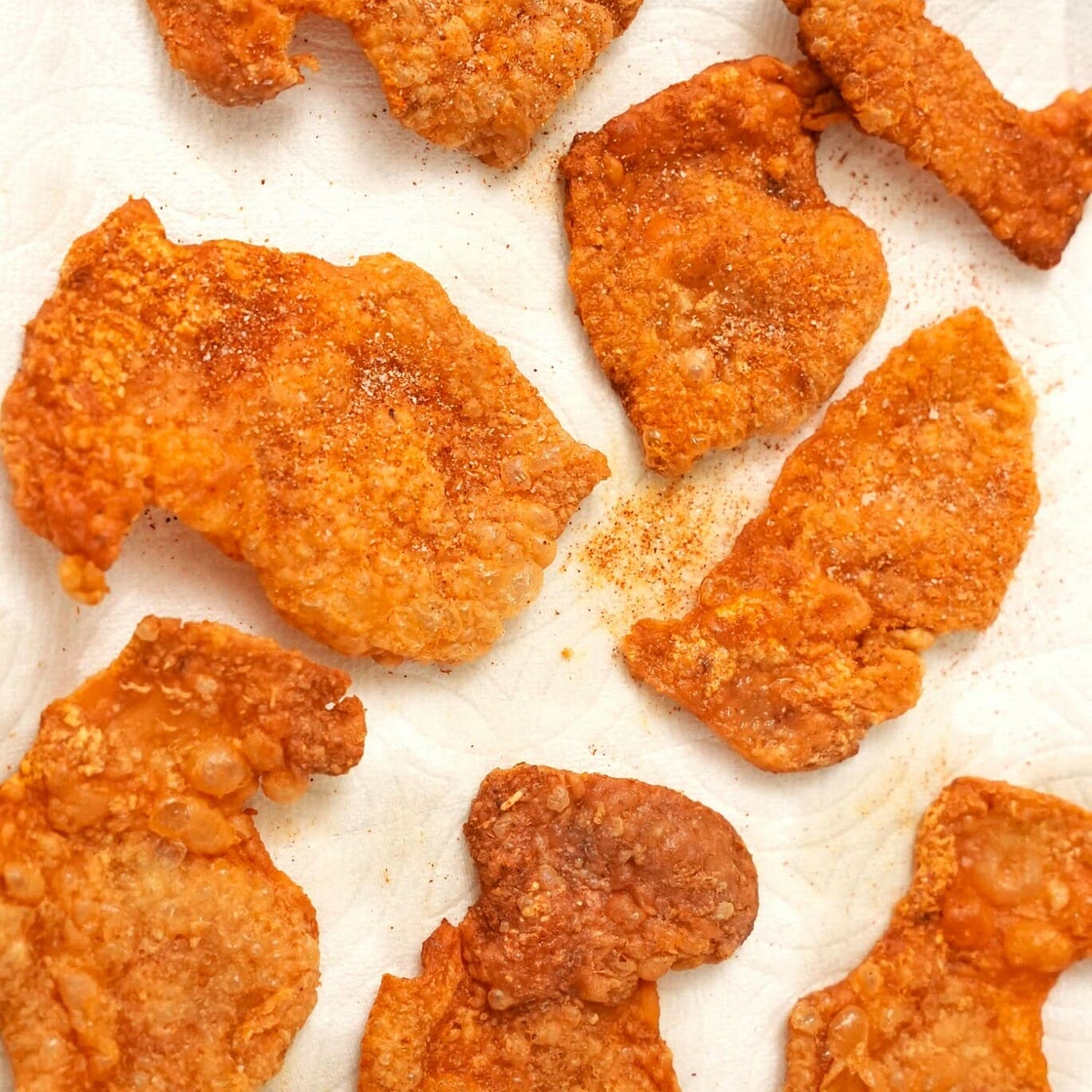 Chicken Skin Chips (Crackling)