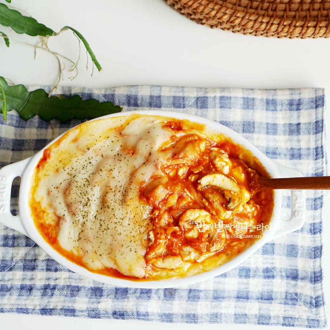 순두부 그라탕 만들기 치즈 듬뿍 순두부 요리