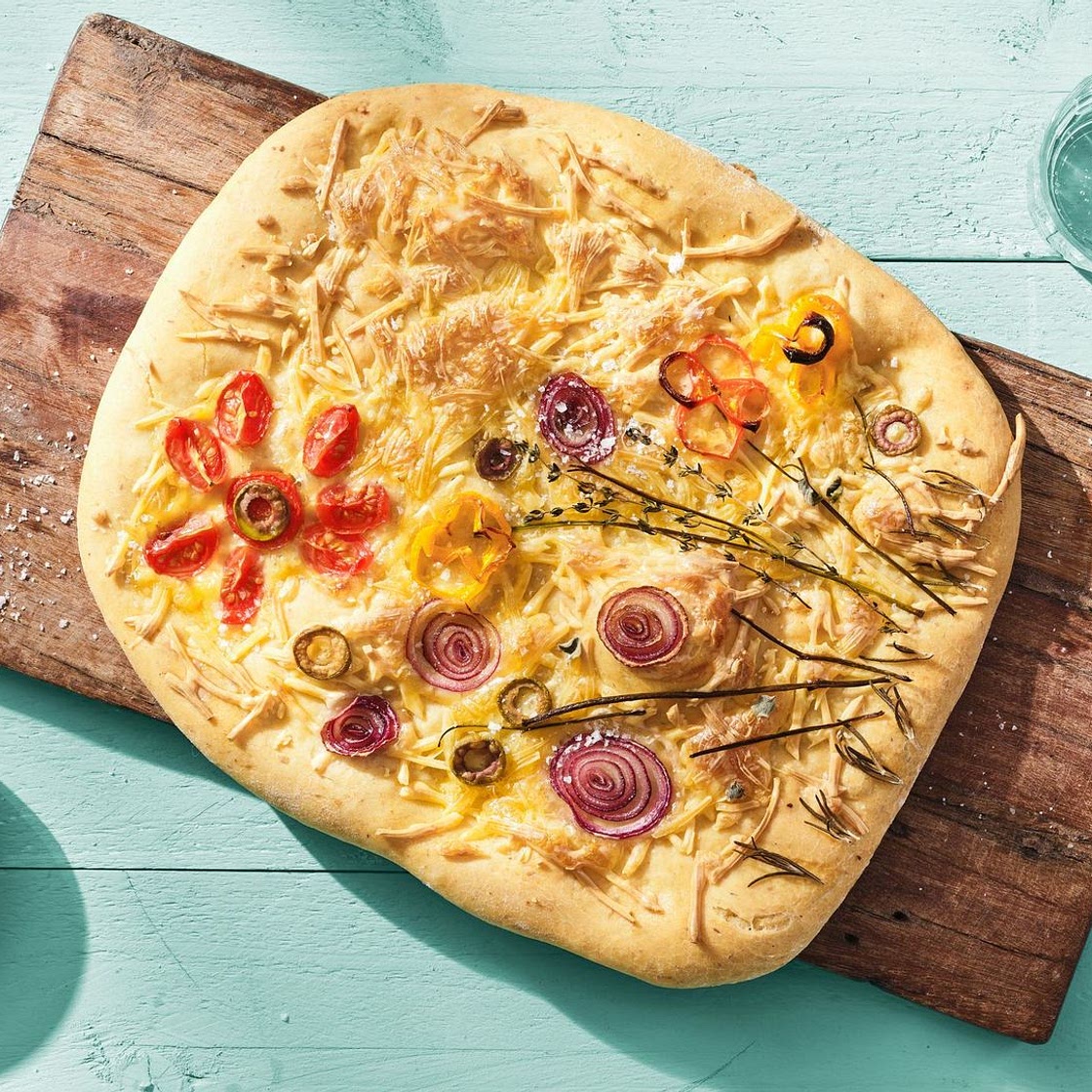 Bunter Focaccia Garden