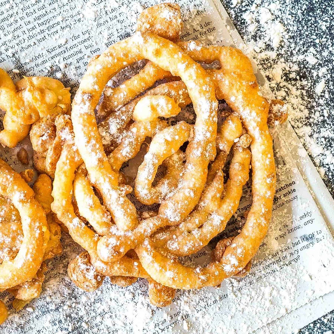 Keto Funnel Cake