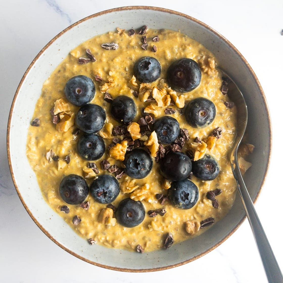 Pumpkin Pie Overnight Oats