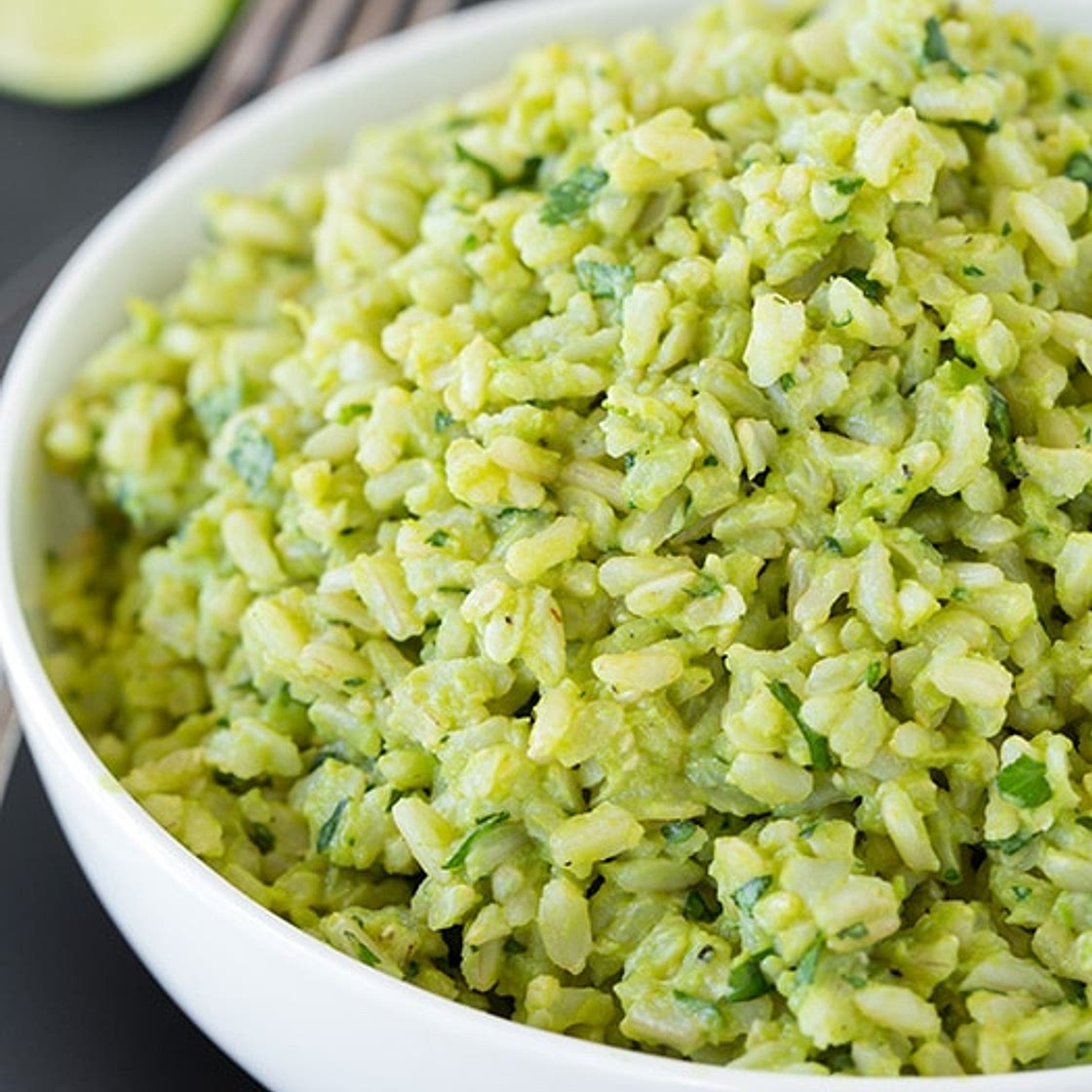 Avocado Cilantro Lime Rice