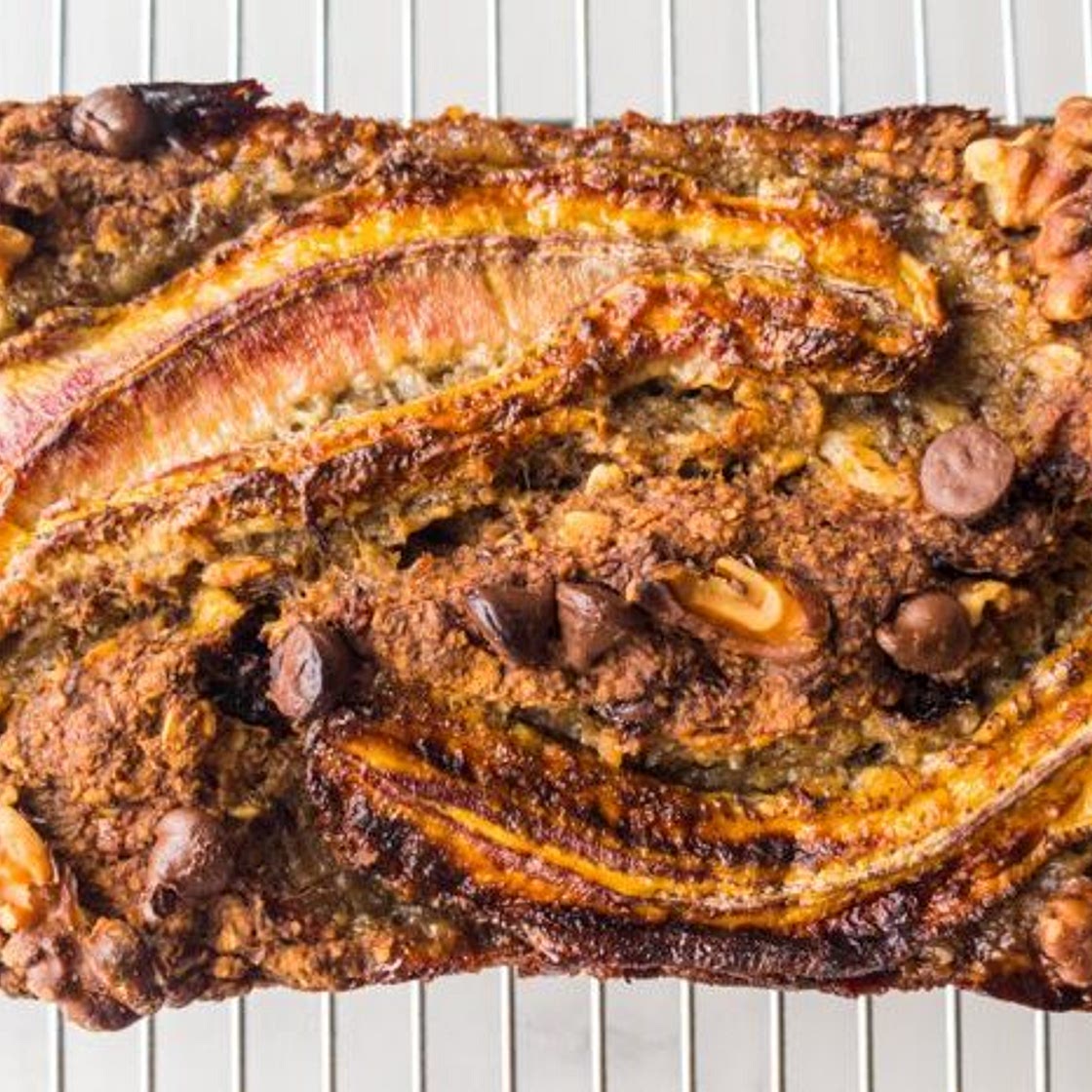 Healthy Vegan Banana Bread {gluten free}