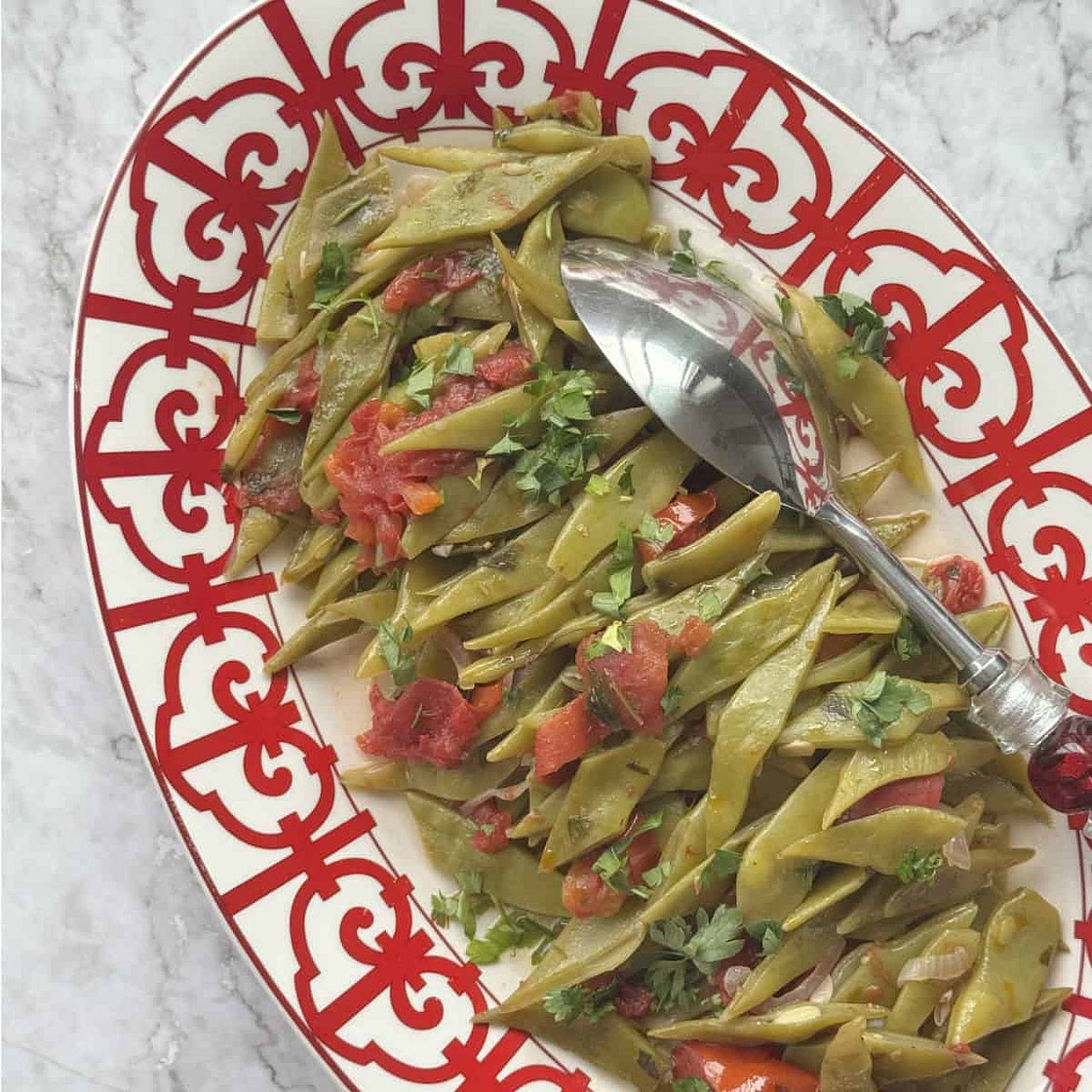 Green Beans with Tomatoes