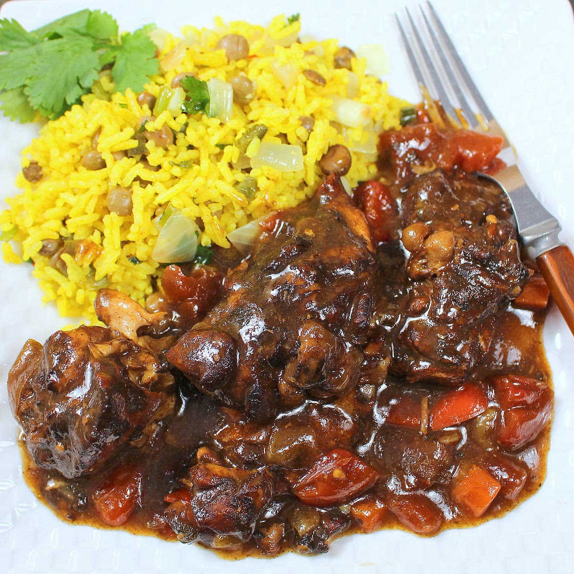Jamaican Brown Stew Chicken