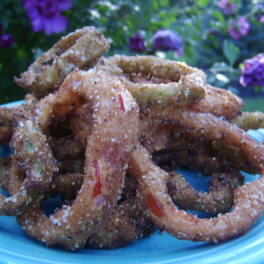 French-Fried Bell Pepper Rings