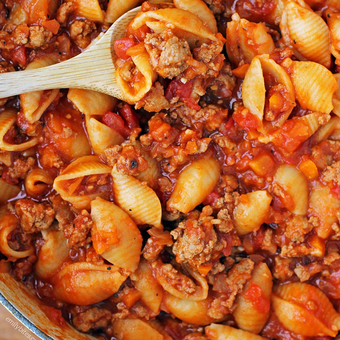 Turkey Sloppy Joe Pasta