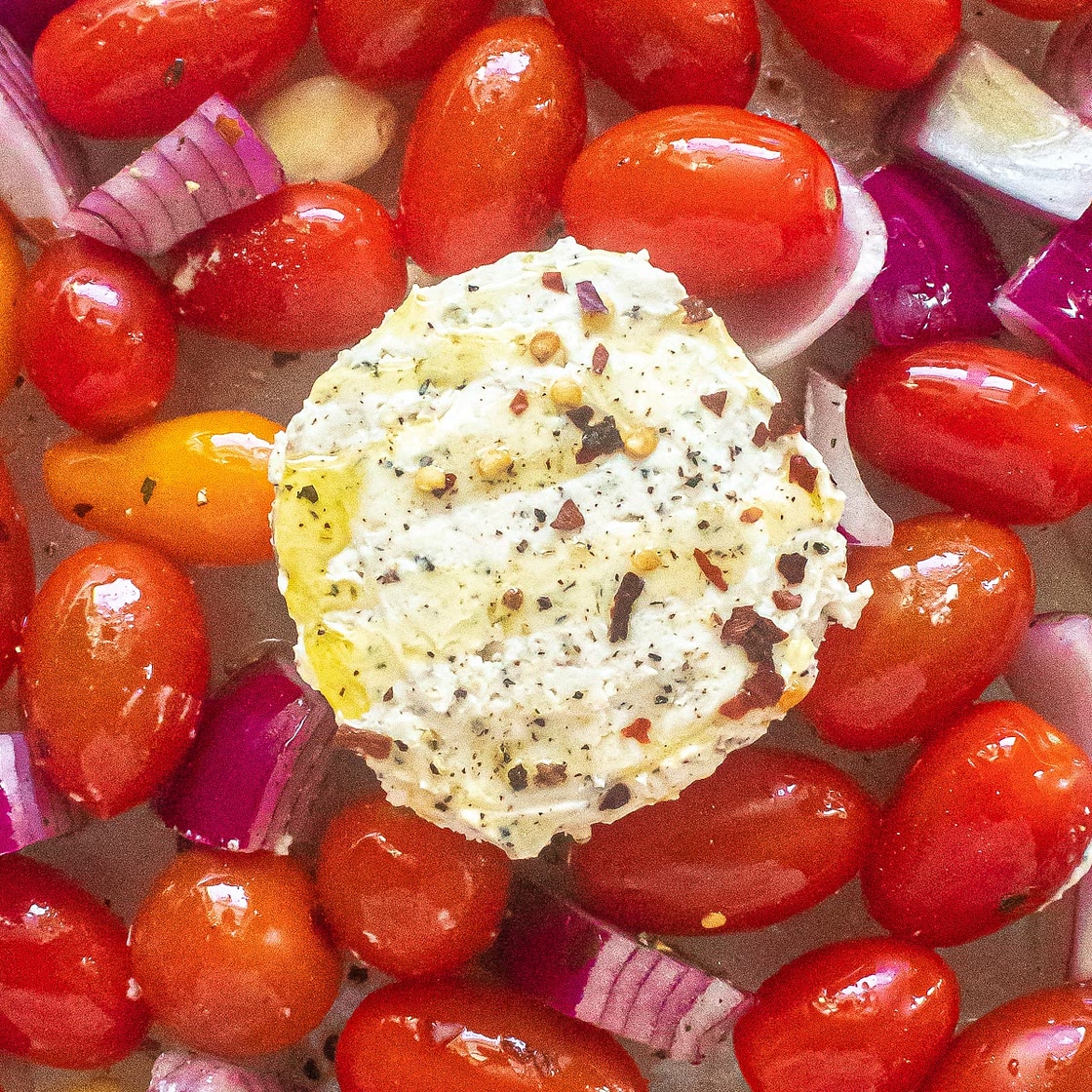 Boursin Pasta - TikTok Boursin Cheese and Tomato Pasta Recipe