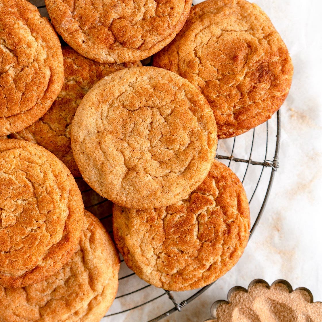 25 minute Snickerdoodle Cookies