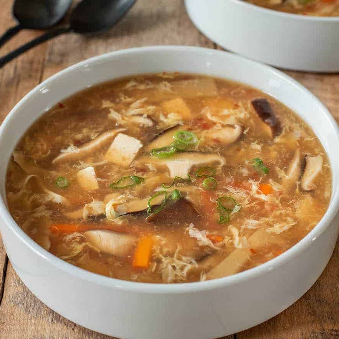 Vegetarian Chinese Hot and Sour Soup