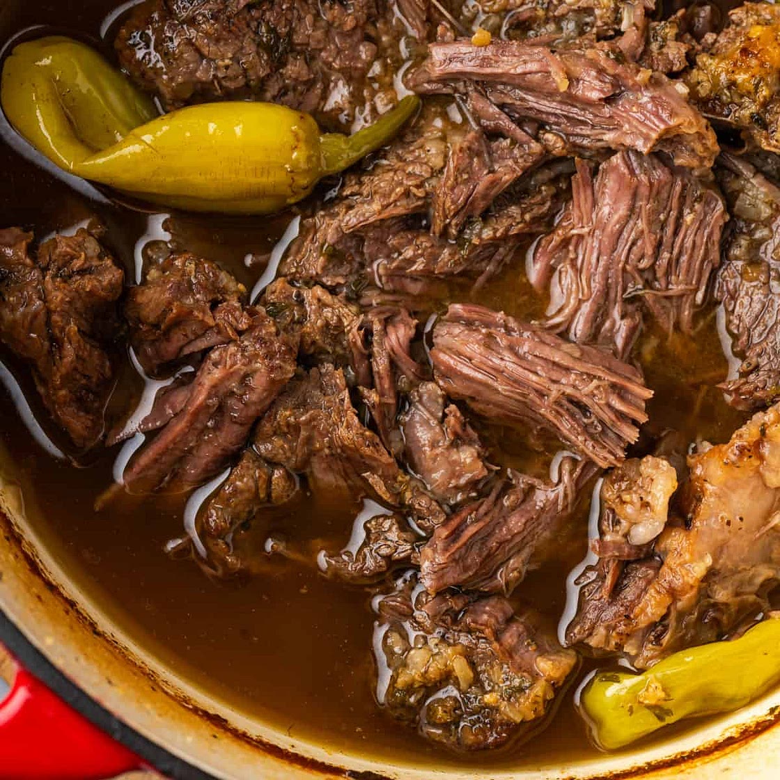 Dutch Oven Mississippi Pot Roast