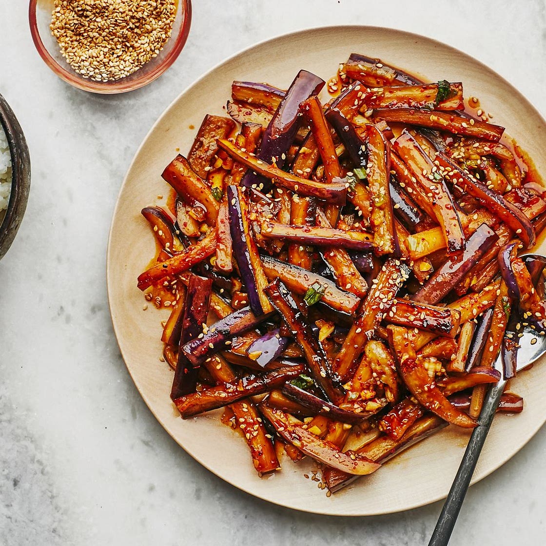 Bulgogi-Style Eggplant