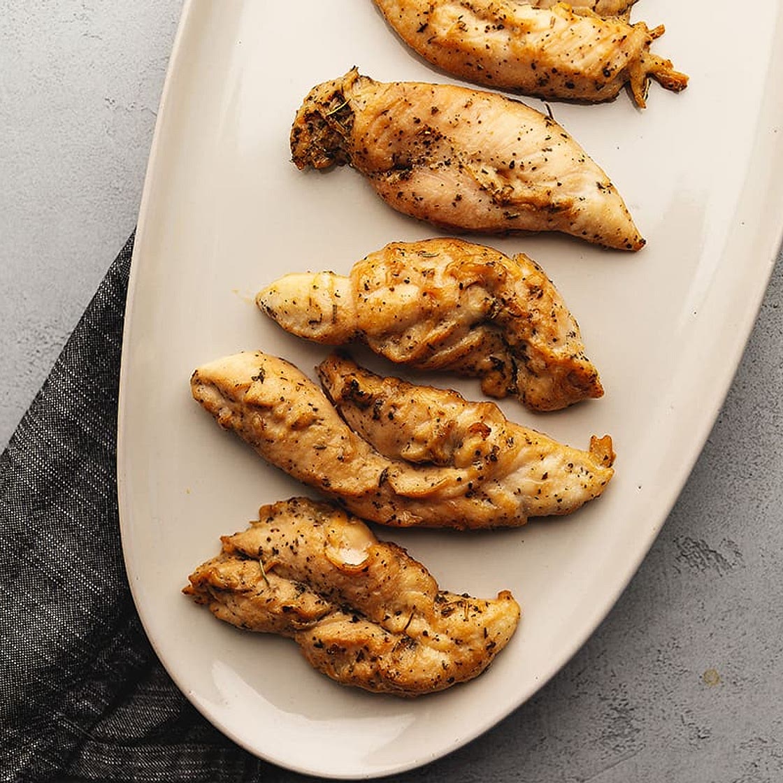 Oven Baked Chicken Tender - Perfectly Cooked