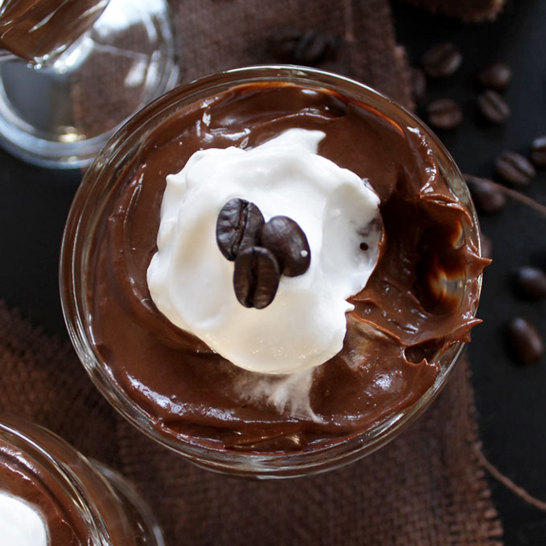 Chocolate Coffee Avocado Pudding (V + GF)