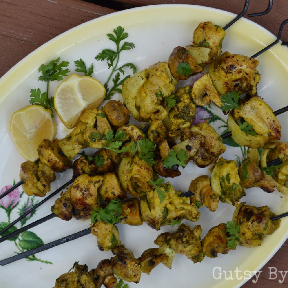 Chicken & Mushroom Kebabs - from AIP By Seasons