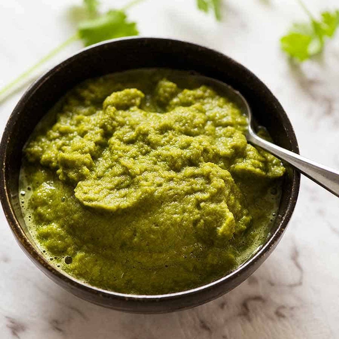 Homemade Thai Green Curry Paste