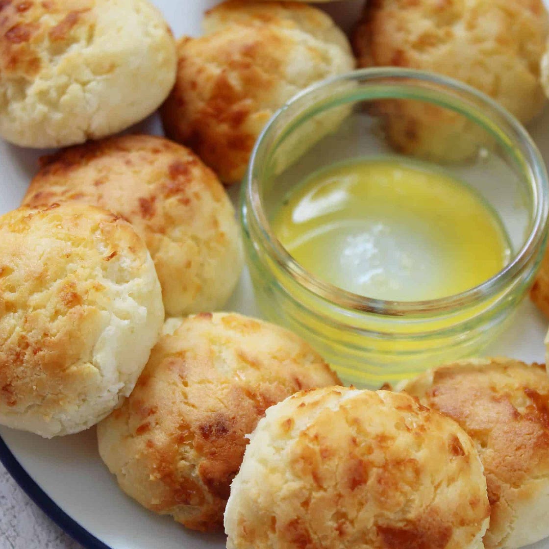 Gluten Free Cheesy Doughballs (No Yeast)
